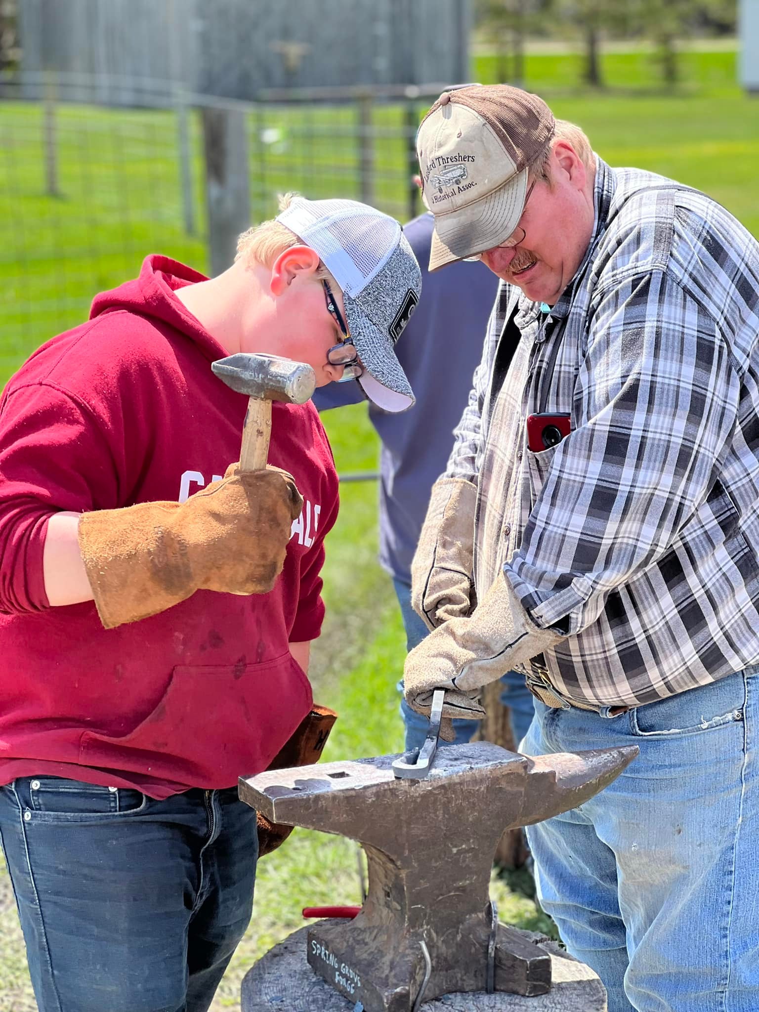 Blacksmith at work